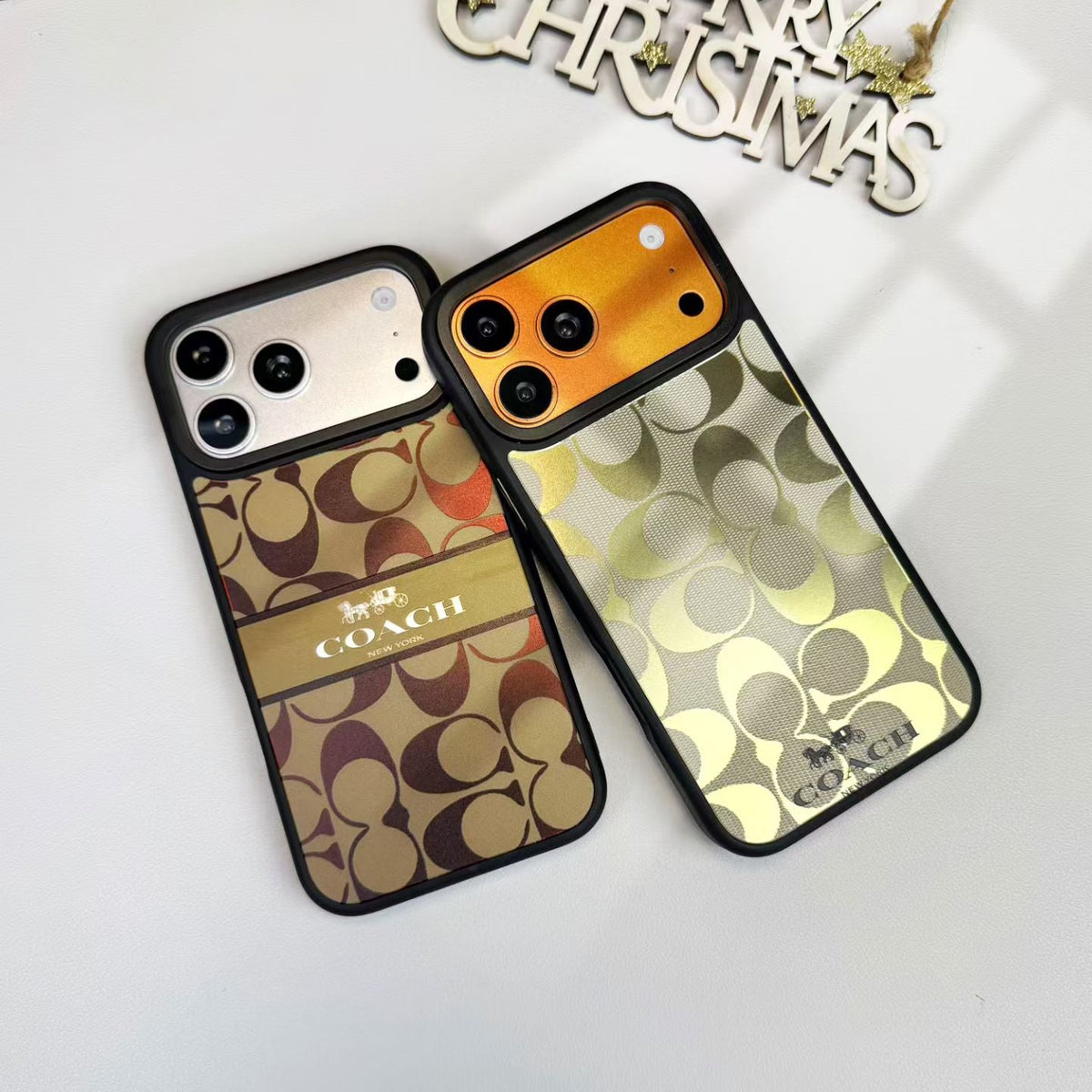 Classic Signature Stripe Pattern Case - iPhone 12-18 Pro & Pro Max