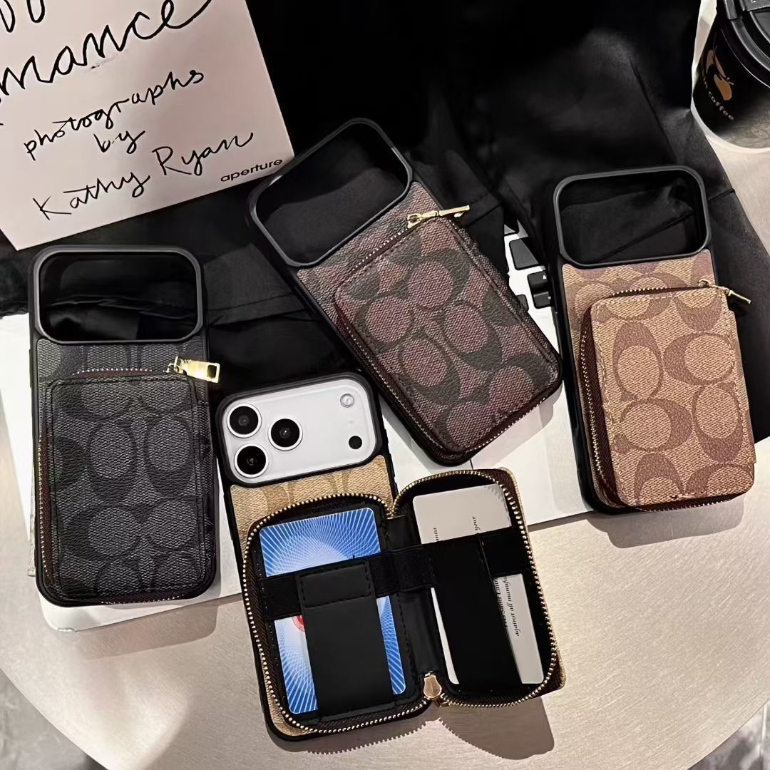 Luxury Pocket Wallet Signature Case - iPhone 12-18 Pro & Pro Max