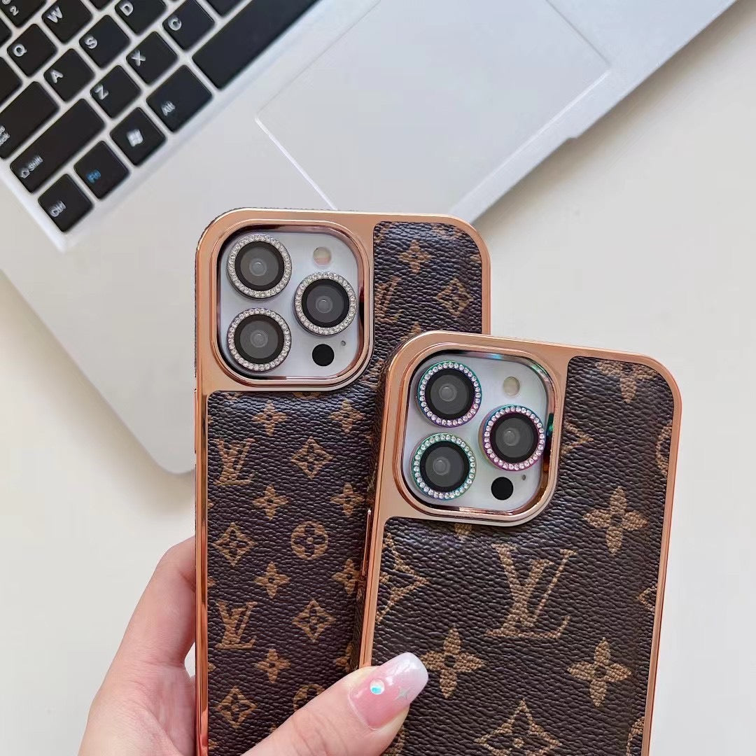 Luxury CLASSIC PRINTED PHONE CASE FOR iPHONE 12-18 Pro & Pro Max