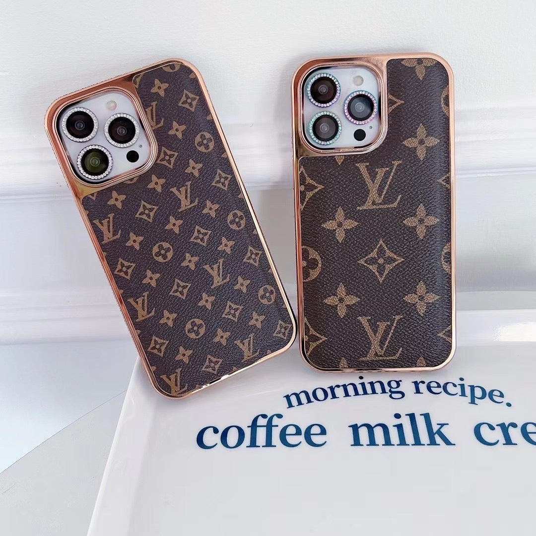 Luxury CLASSIC PRINTED PHONE CASE FOR iPHONE 12-18 Pro & Pro Max