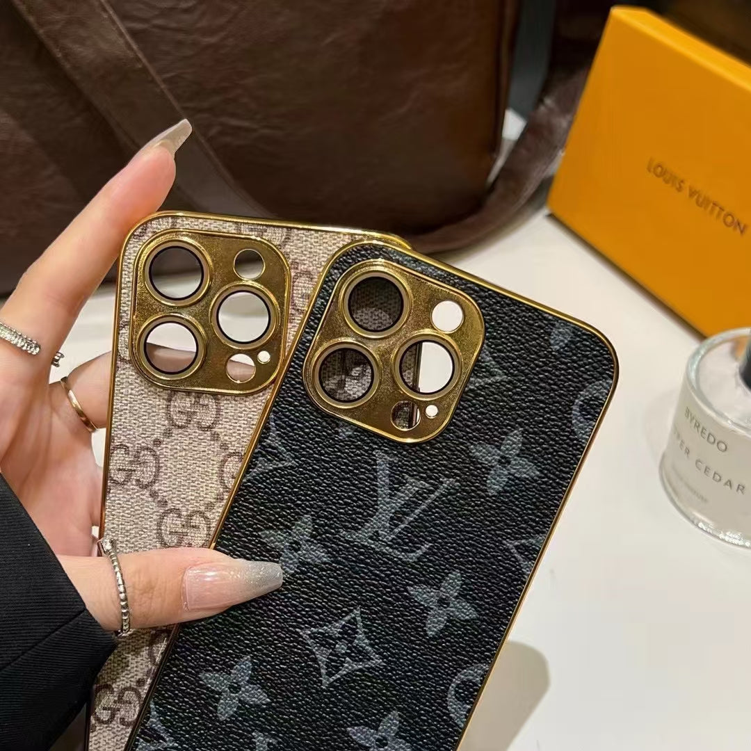 NEW DESIGN SOFT LUXURY IPHONE CASE FOR IPHONE 12-18 Pro & Pro Max