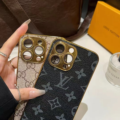 NEW DESIGN SOFT LUXURY IPHONE CASE FOR IPHONE 12-18 Pro & Pro Max