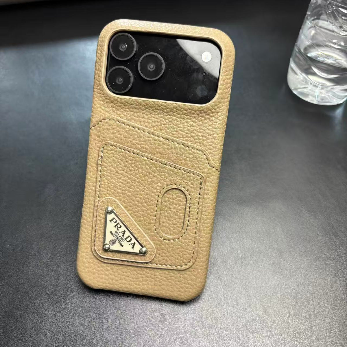 Stylish Camera Pocket Logo Case - iPhone 12-18 Pro & Pro Max