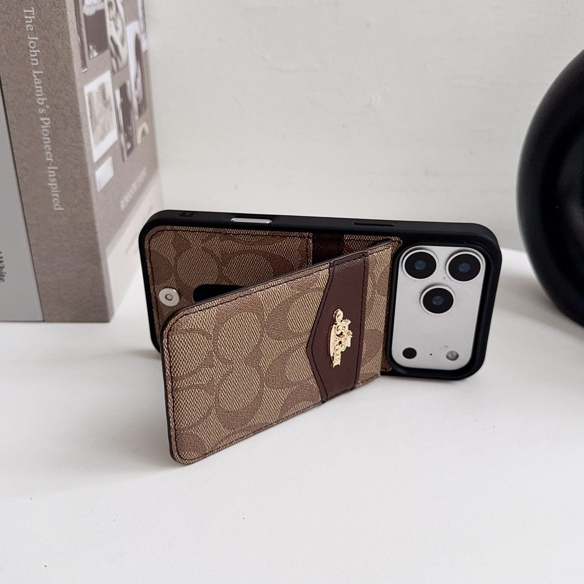 Premium Signature Card Holder Case - iPhone 12-18 Pro & Pro Max