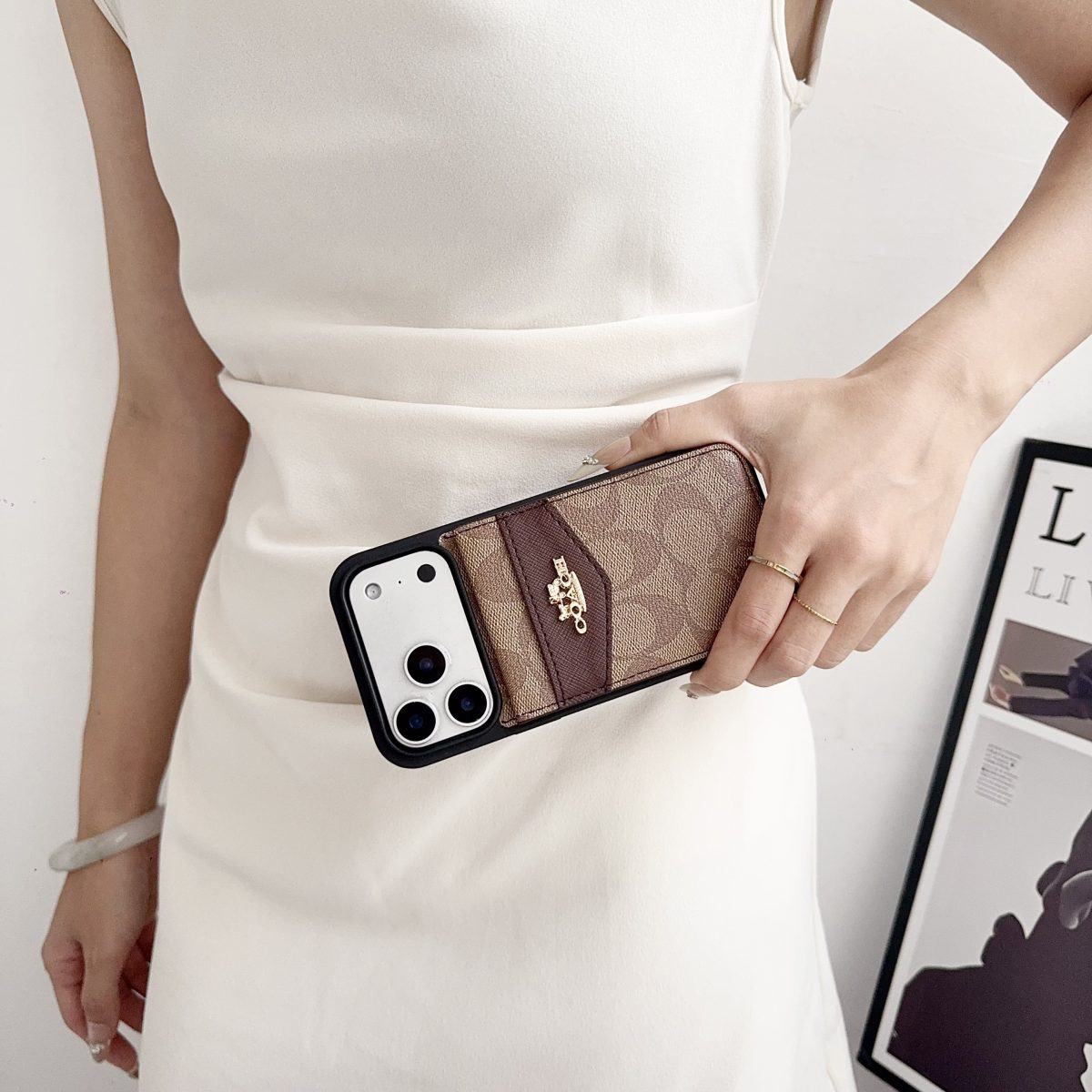 Premium Signature Card Holder Case - iPhone 12-18 Pro & Pro Max
