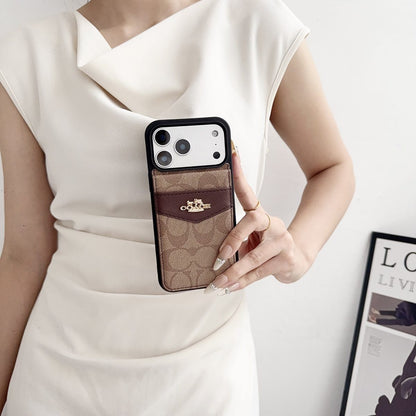 Premium Signature Card Holder Case - iPhone 12-18 Pro & Pro Max