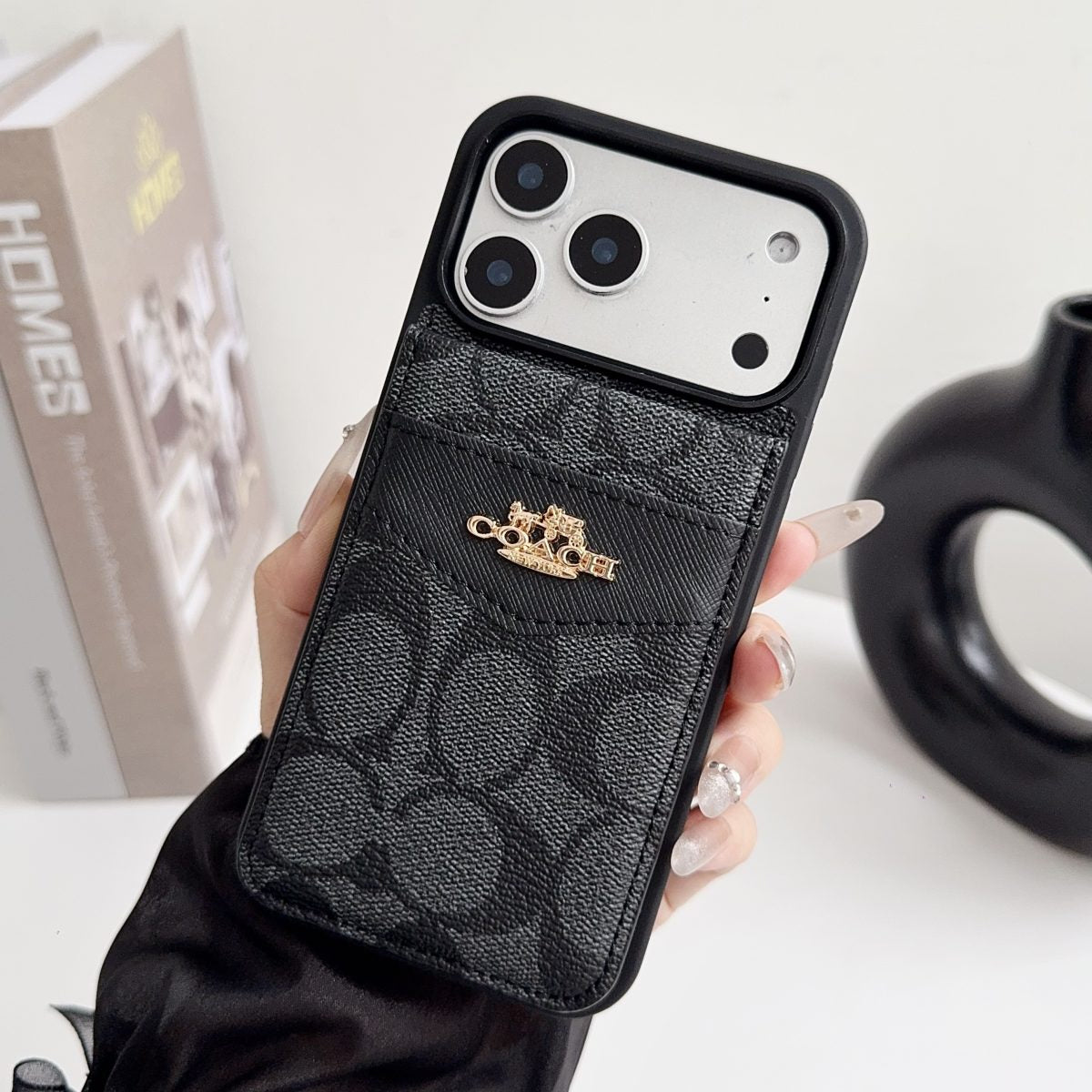 Premium Signature Card Holder Case - iPhone 12-18 Pro & Pro Max