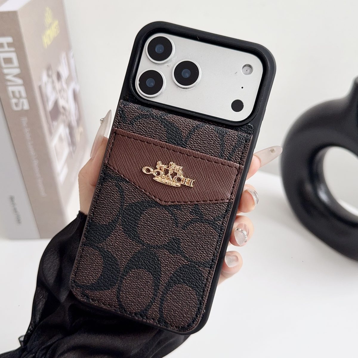Premium Signature Card Holder Case - iPhone 12-18 Pro & Pro Max