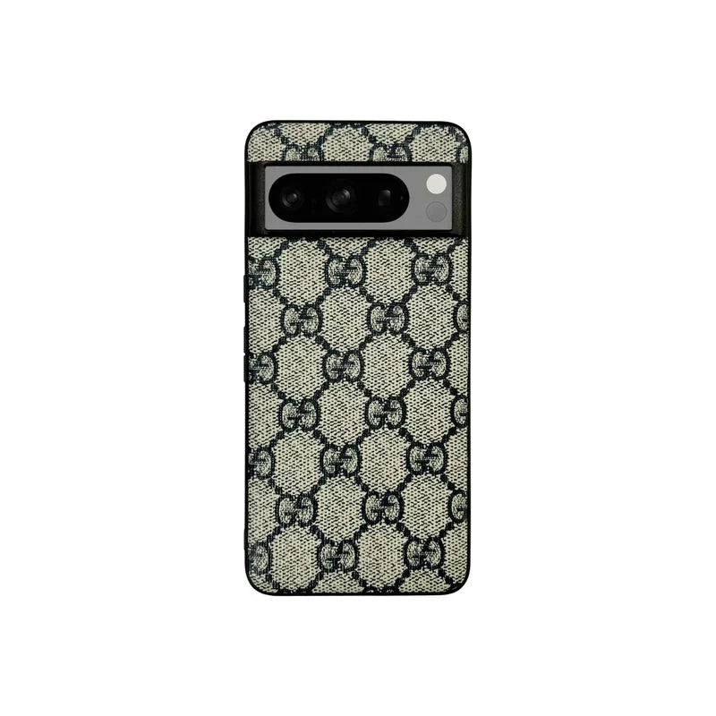 Luxury Gucci Monogram Canvas Classic Blue Case For Google Pixel