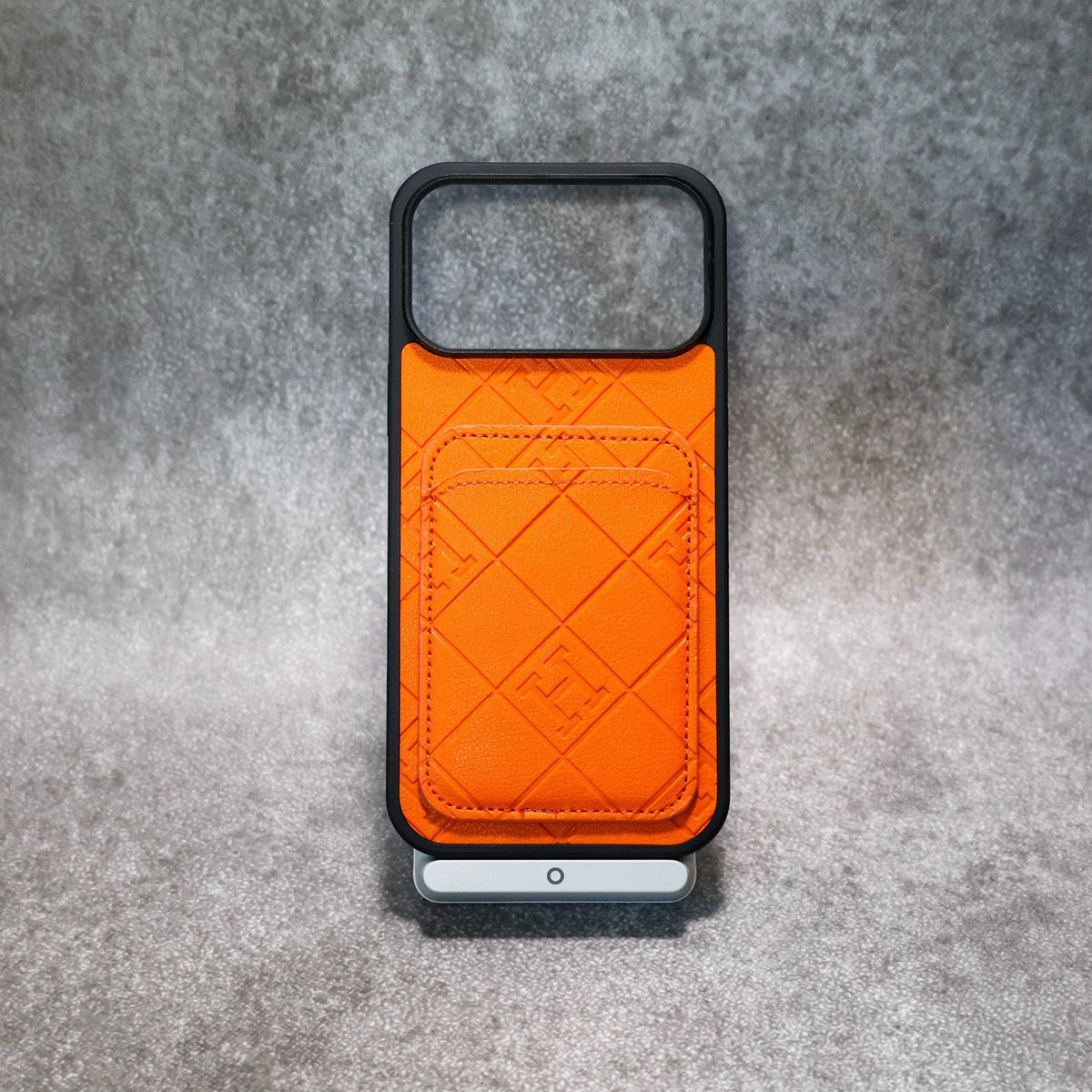Stamped Diamond Quilted Case - Open Top - iPhone 12-18 Pro & Pro Max