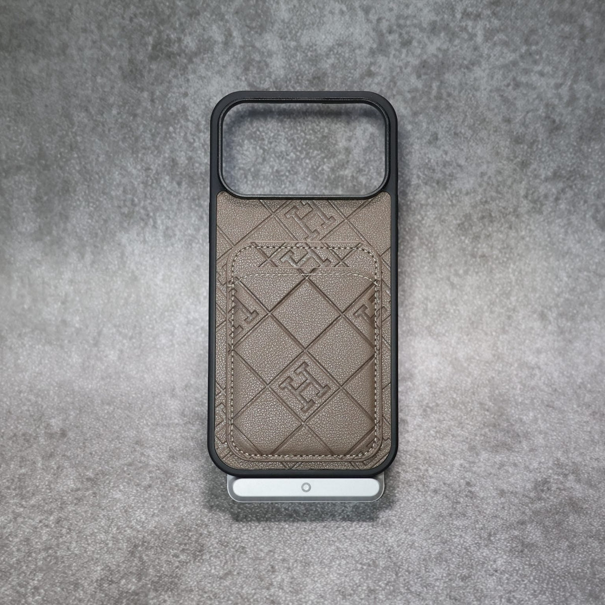 Stamped Diamond Quilted Case - Open Top - iPhone 12-18 Pro & Pro Max