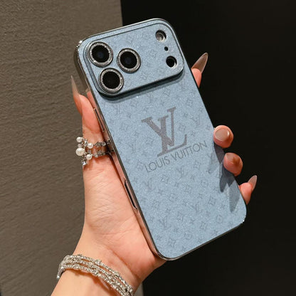 Lv Shiny Phone Case for iPhone 12-18 Pro & Pro Max