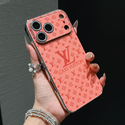 Lv Shiny Phone Case for iPhone 12-18 Pro & Pro Max
