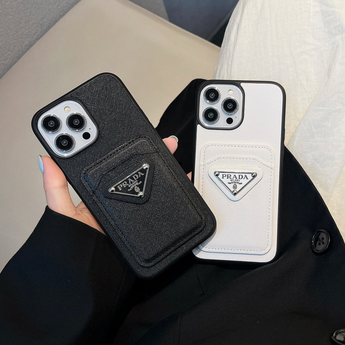Luxurious leather iPhone case Roxy New 2