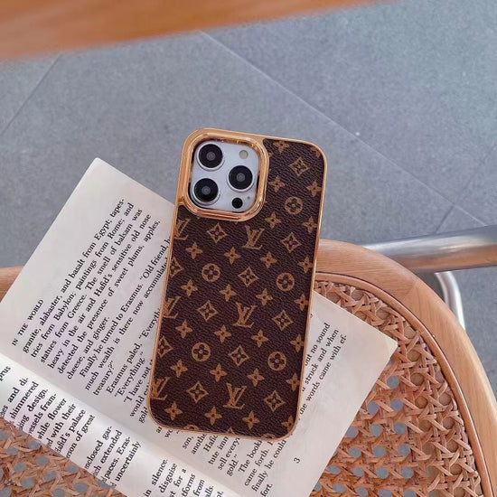 Luxury CLASSIC PRINTED PHONE CASE FOR iPHONE 12-18 Pro & Pro Max