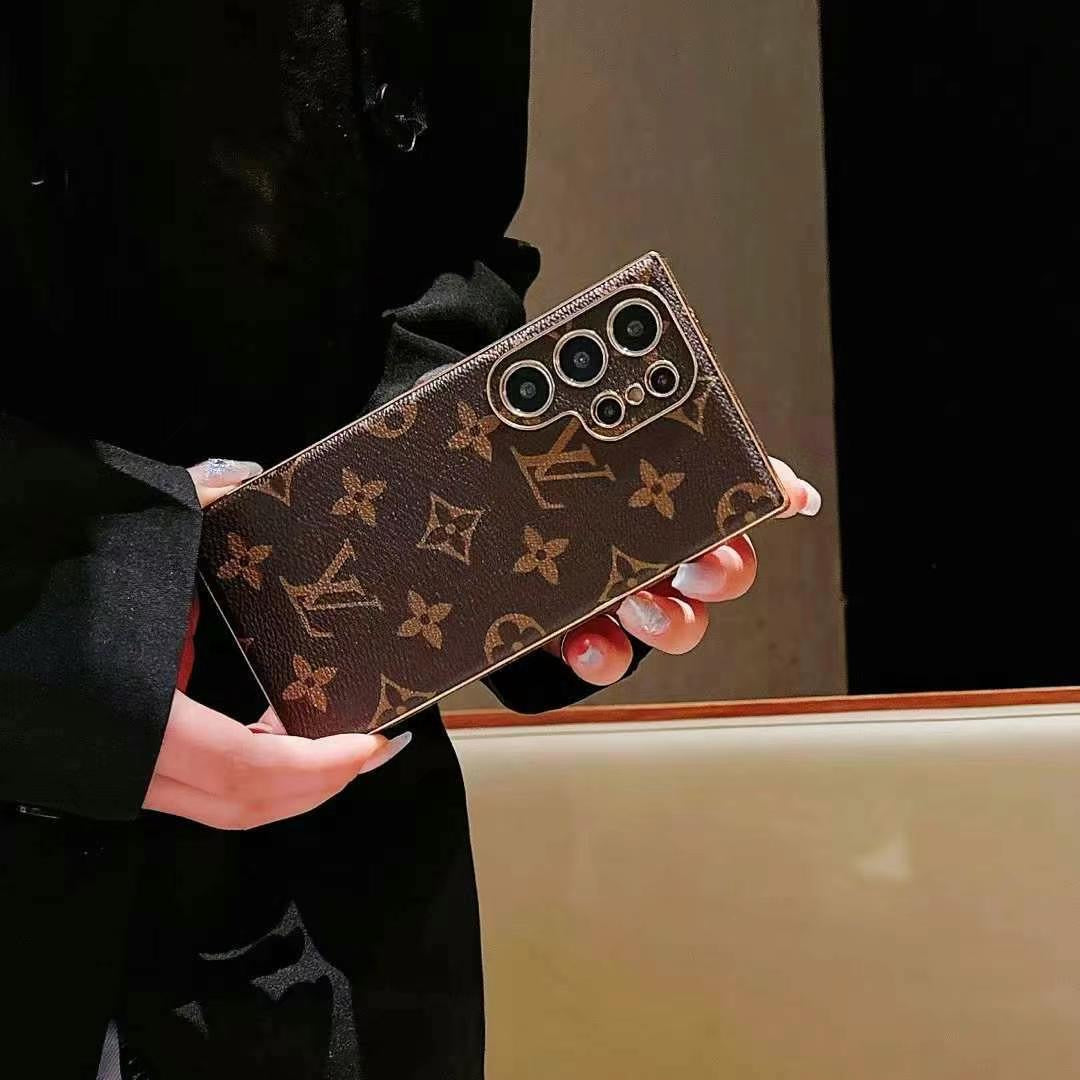 BROWN COLOR PHONE CASE FOR SAMSUNG GALAXY Roxy New