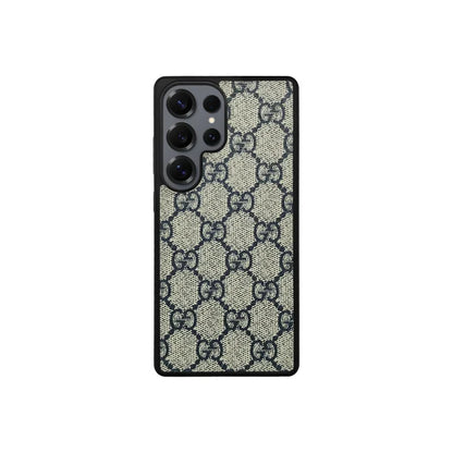 Gucci-Inspired Blue GG Supreme Monogram Case for Samsung Galaxy S Series