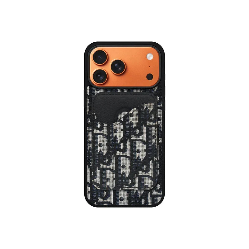 Luxury Dior Wallet Case - iPhone 12-18 Pro & Pro Max