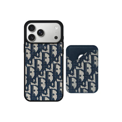 Luxury Dior Wallet Case - iPhone 12-18 Pro & Pro Max