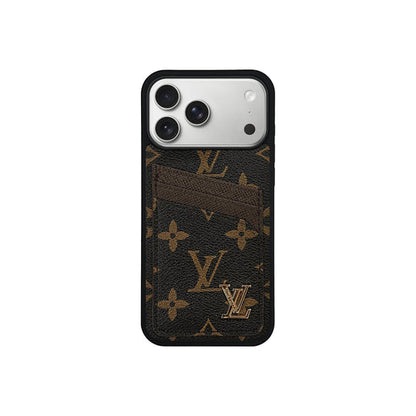 Luxury LV Monogram Case for iPhone 12-18 Pro & Pro Max