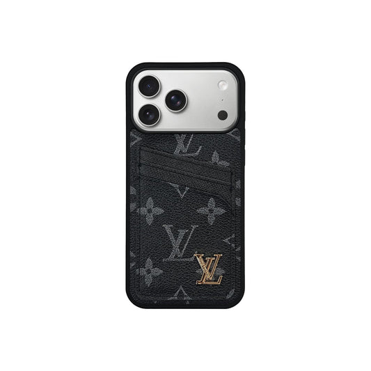 Luxury LV Monogram Case for iPhone 12-18 Pro & Pro Max