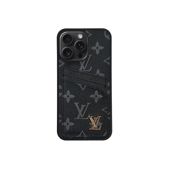 Luxury LV Monogram Case for iPhone 12-18 Pro & Pro Max