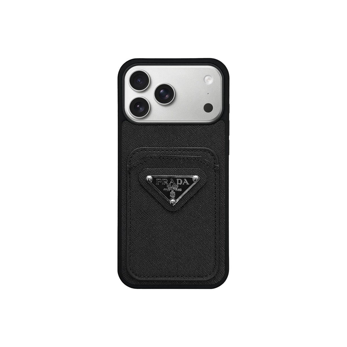 Luxurious Saffiano Leather Slim Case - iPhone 12-18 Pro & Pro Max