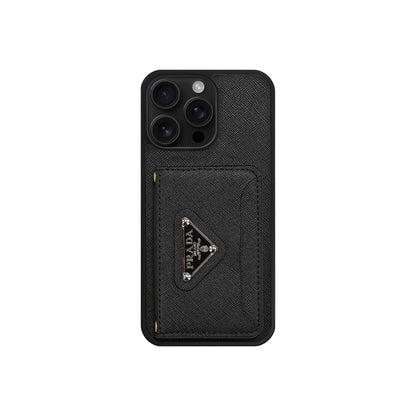 Luxury Chain Strap Triangle Logo Case - iPhone 12-18 Pro & Pro Max