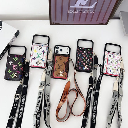 Luxury Leather Wallet Card Holder Phone Case For iPhone 13-18 Pro & Pro Max