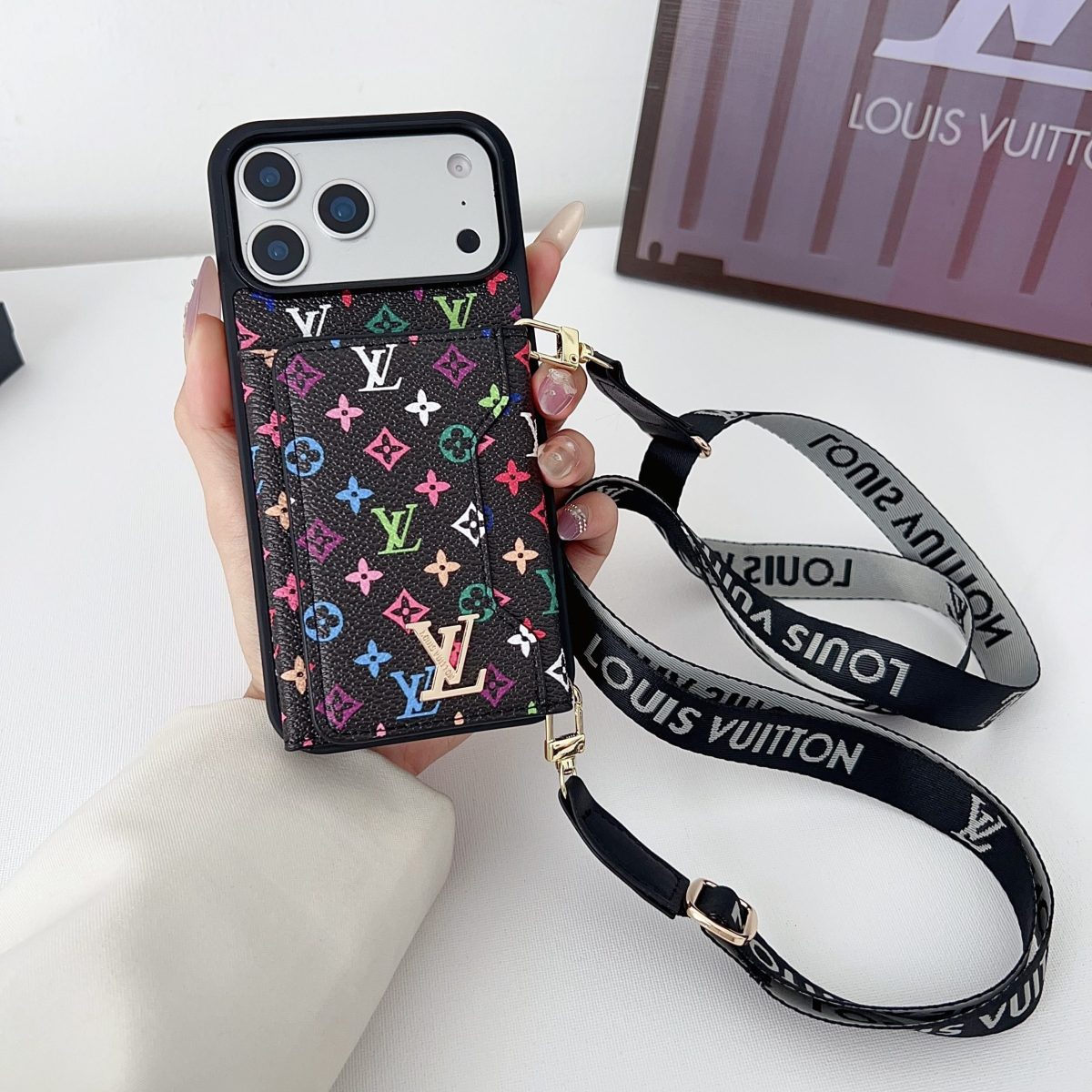 Luxury Leather Wallet Card Holder Phone Case For iPhone 13-18 Pro & Pro Max
