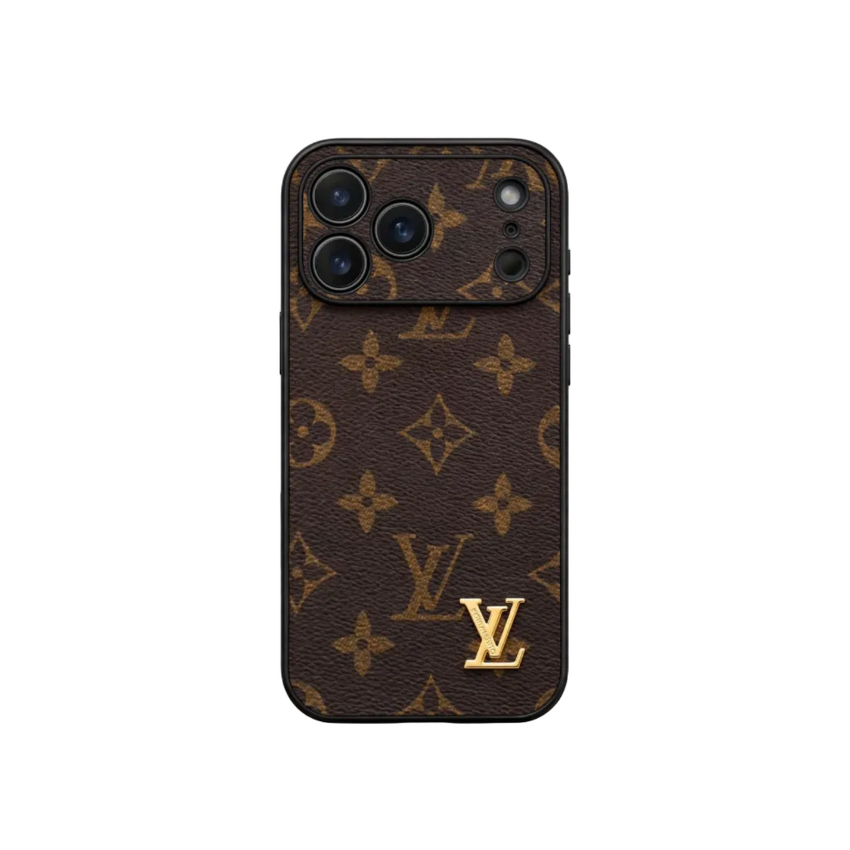 Brand Leather With Logo Phone Case for iPhone 13-18 Pro & Pro Max