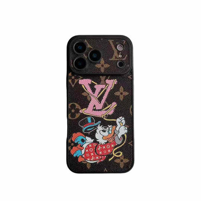 Louis Vuitton x Character Collaboration Monogram Phone Case for iPhone 14-18 Pro & Pro Max