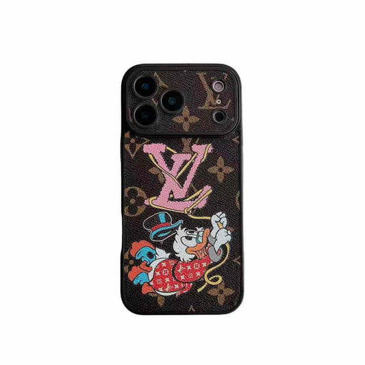 Louis Vuitton x Character Collaboration Monogram Phone Case for iPhone 14-18 Pro & Pro Max