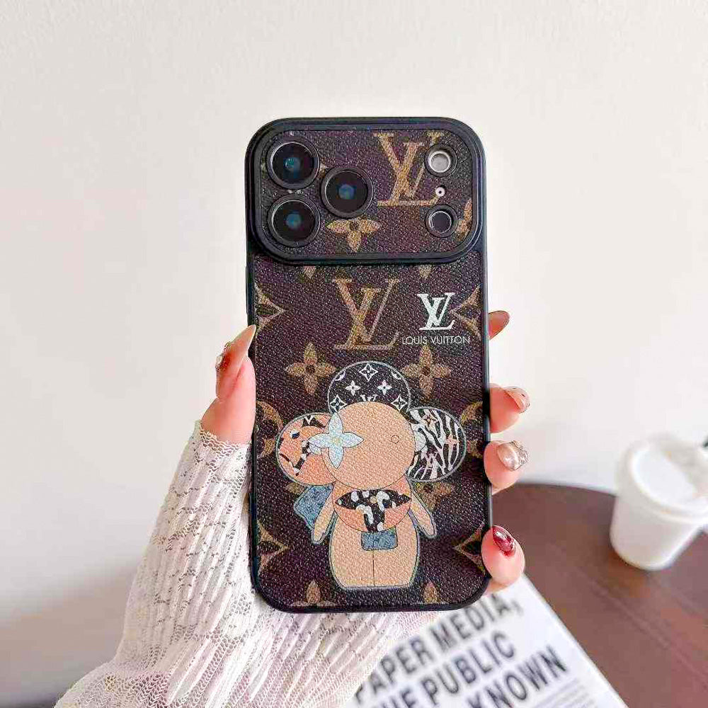 Louis Vuitton x Character Collaboration Monogram Phone Case for iPhone 14-18 Pro & Pro Max