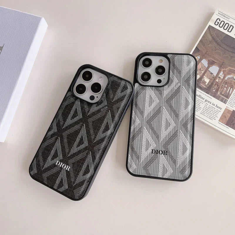 Luxury Geometric Pattern Case - iPhone 12-18 Pro & Pro Max