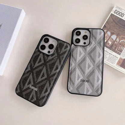 Luxury Geometric Pattern Case - iPhone 12-18 Pro & Pro Max