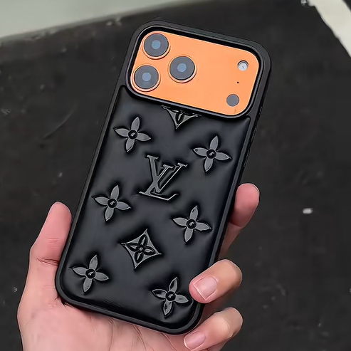 Luxury Monogram Designer Leather Cover For iPhone 13-18  Pro & Pro Max