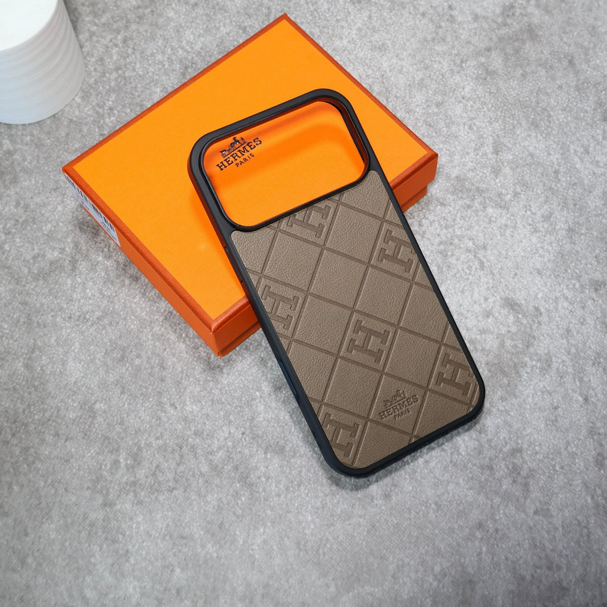 Stamped Diamond Leather Case - iPhone 12-18 Pro & Pro Max