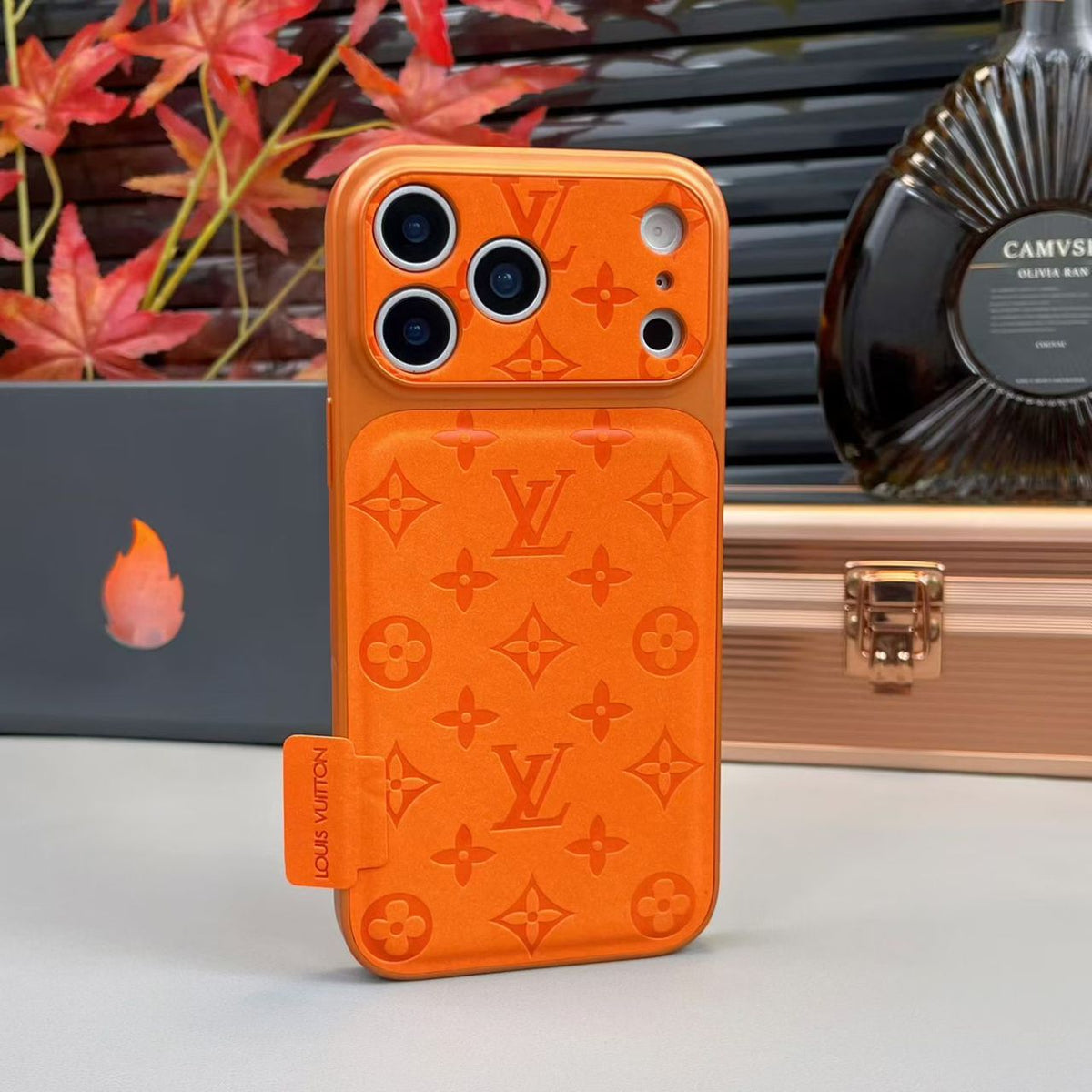 Luxury Louis Vuitton Classic Monogram Phone Case For iPhone 14-18 Pro & Pro Max
