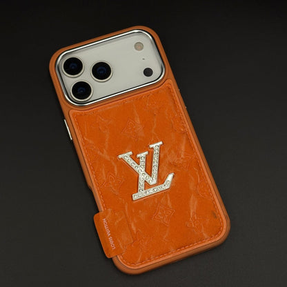 Premium Leather iPhone Case Luxury Protection For iPhone 14-18 Pro & Pro Max