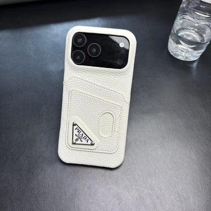 Stylish Camera Pocket Logo Case - iPhone 12-18 Pro & Pro Max