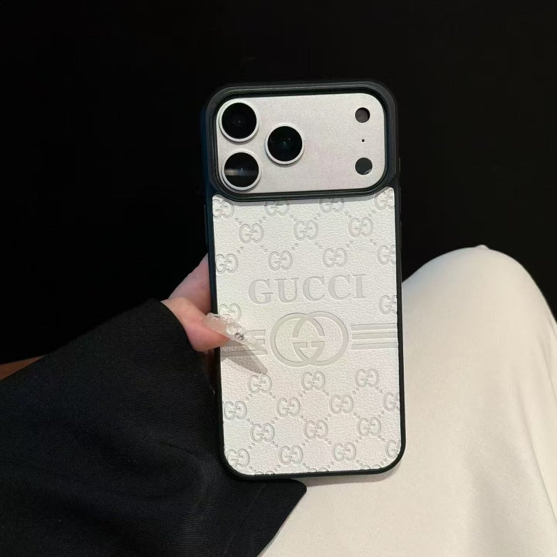 Inspired 3D Embossed Pattern Case - iPhone 12-18 Pro & Pro Max