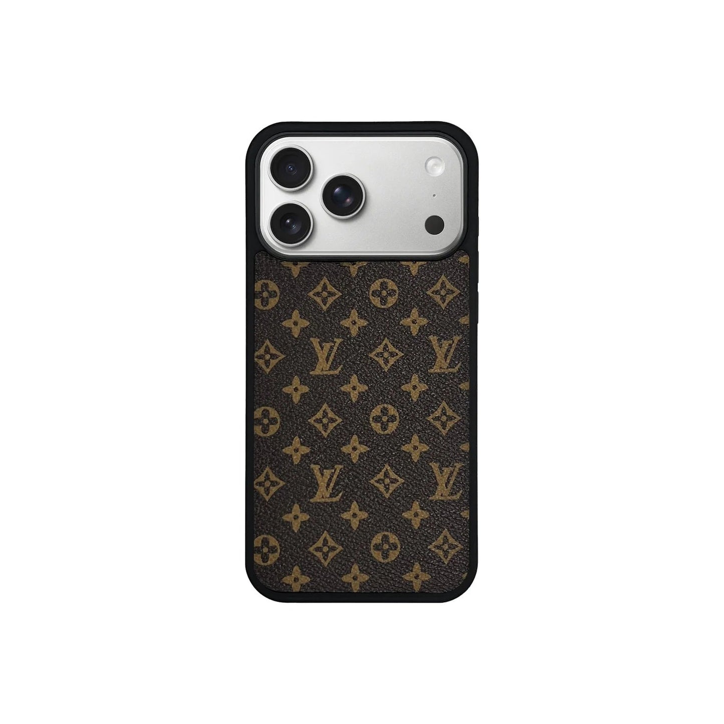 Brown Mini Letter iPhone Case Position 1