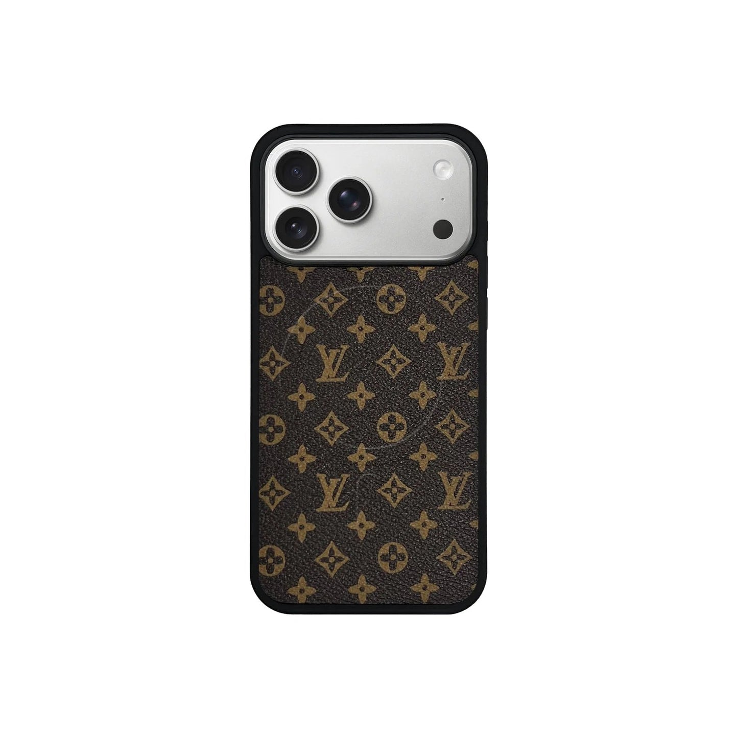 Brown Mini Letter iPhone Case Position 3