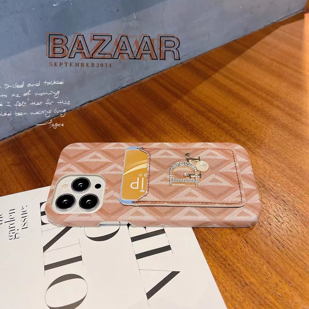Luxury iPhone Case with Card Holder Roxy New 2