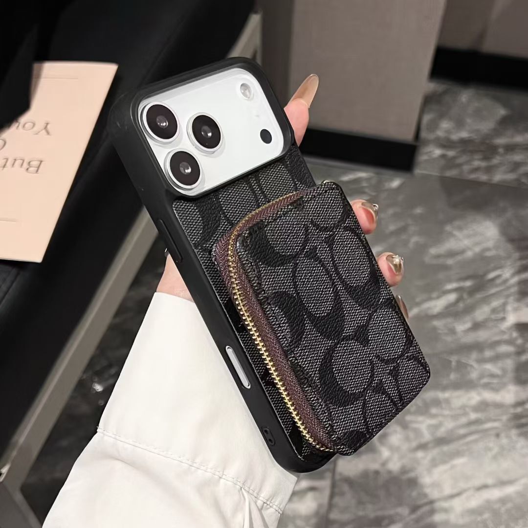 Luxury Pocket Wallet Signature Case - iPhone 12-18 Pro & Pro Max