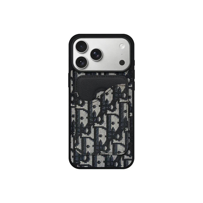 Luxury Dior Wallet Case - iPhone 12-18 Pro & Pro Max
