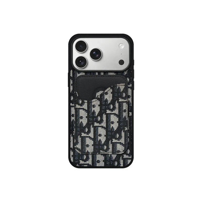 Luxury Dior Wallet Case - iPhone 12-18 Pro & Pro Max