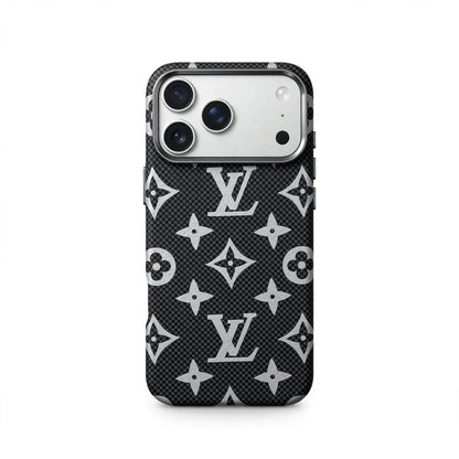 Luxury Monogram Pattern iPhone Case For iPhone 14-18  Pro & Pro Max