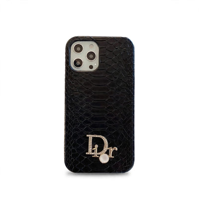 Stylish Snake Dior Luxury Case - iPhone 12-18 Pro & Pro Max